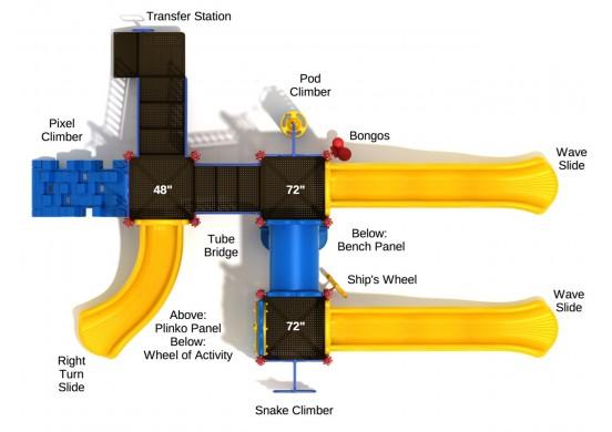 Keystone Crossing Play System