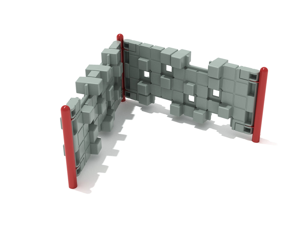 Pixel Fallen Bridge Climbing Wall