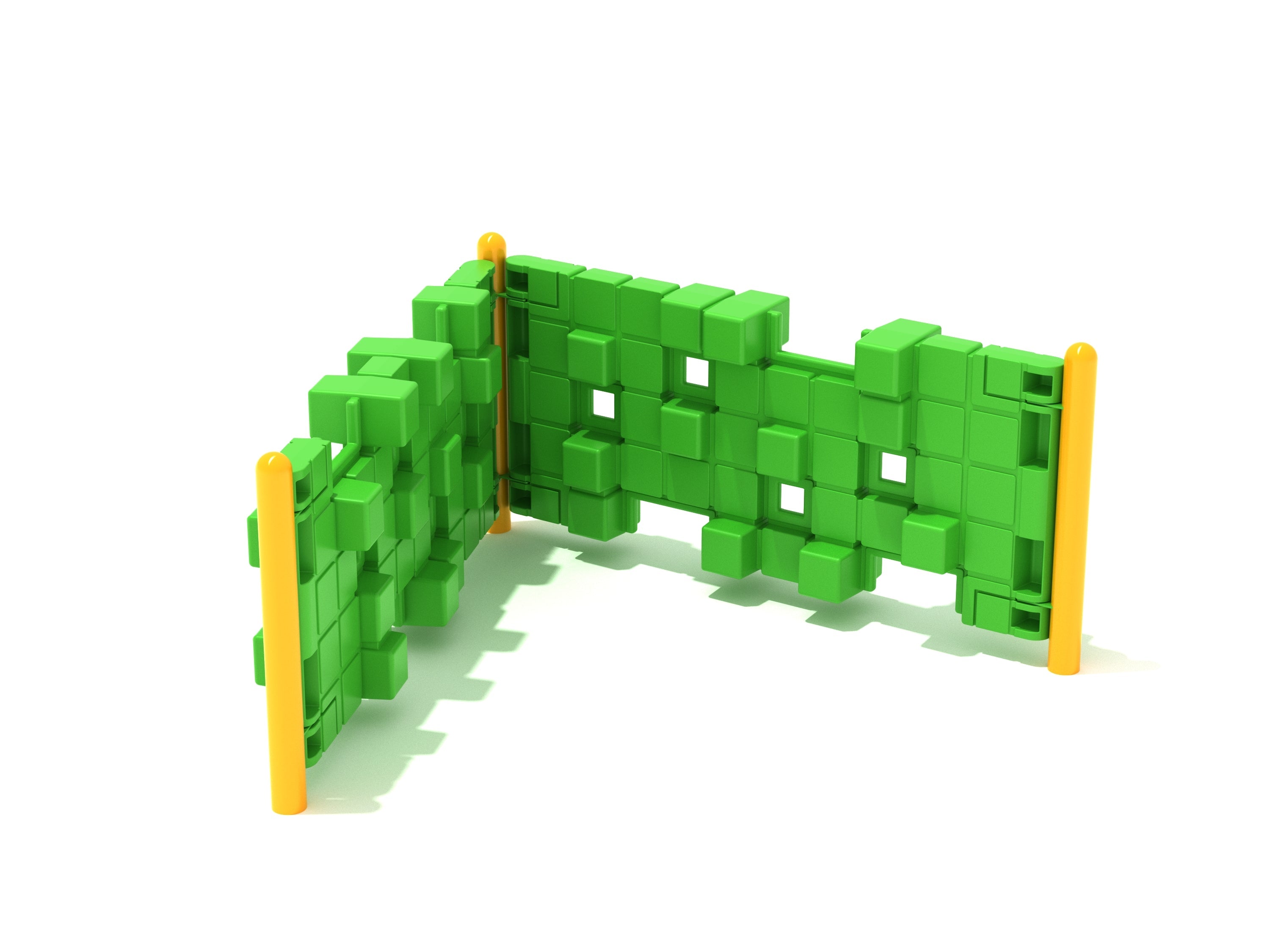 Pixel Fallen Bridge Climbing Wall