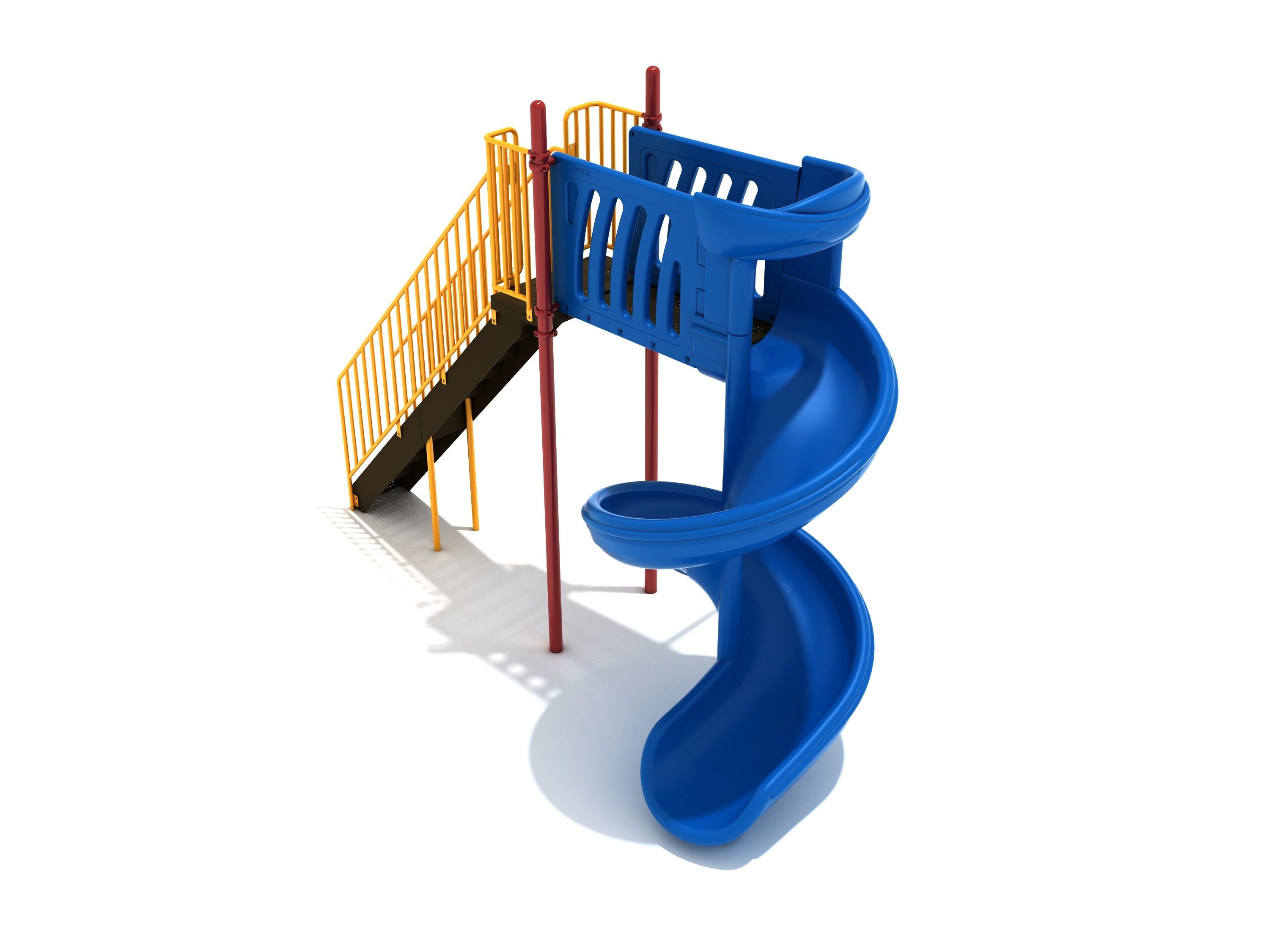 Spiral Slide 8 Foot Deck