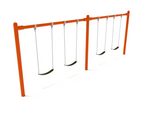 Single Post Swing Set