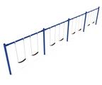 Single Post Swing Set