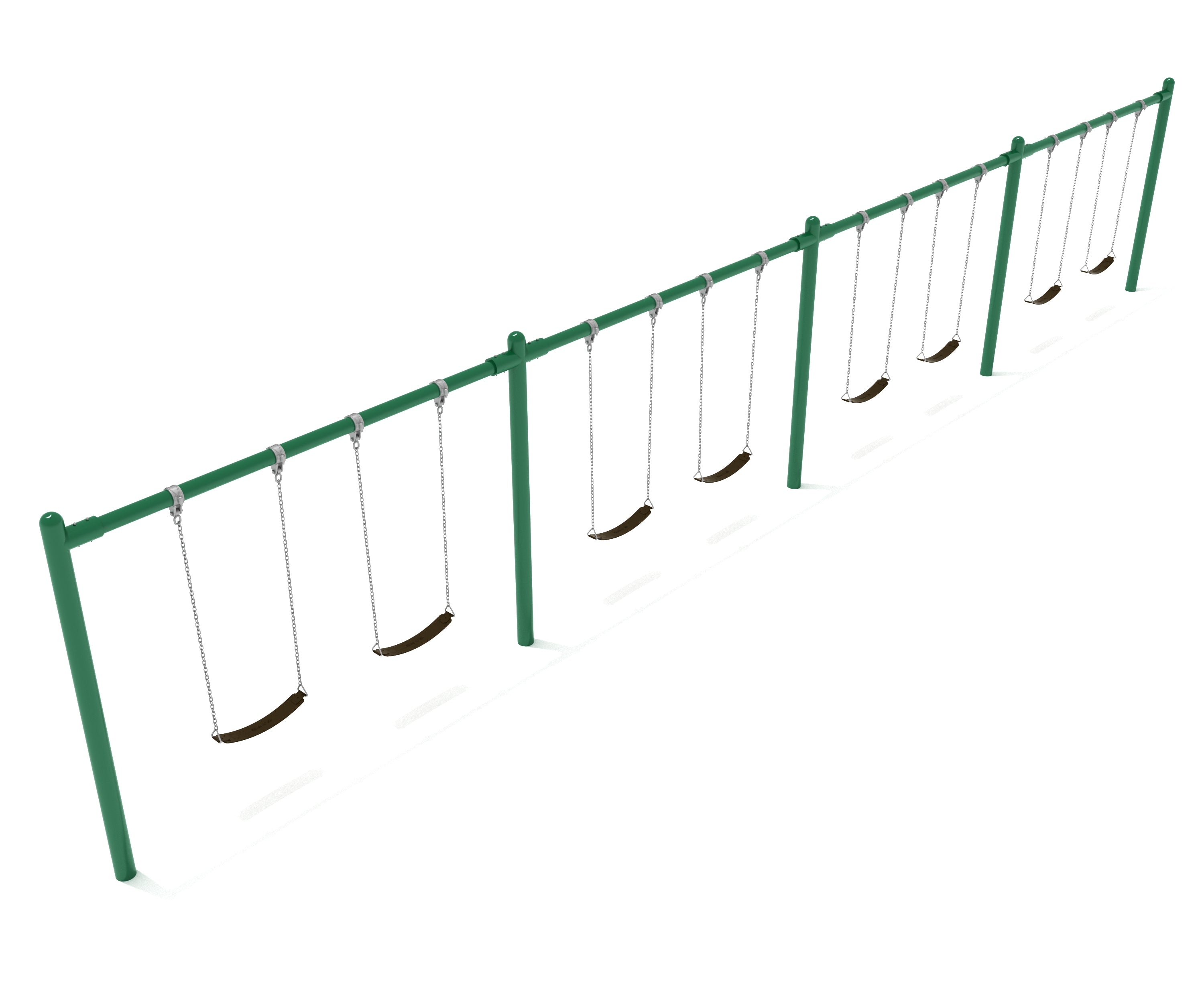 Single Post Swing Set
