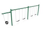 Cantilever Swing Set