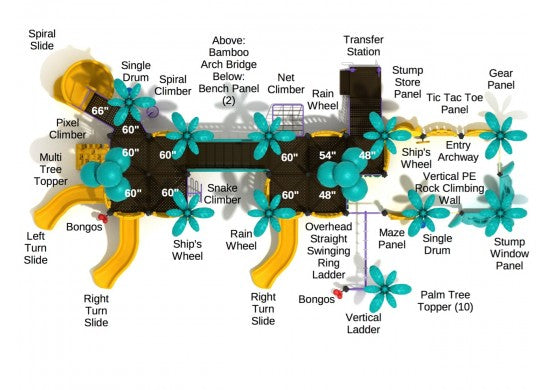 Slithering Snake Playground