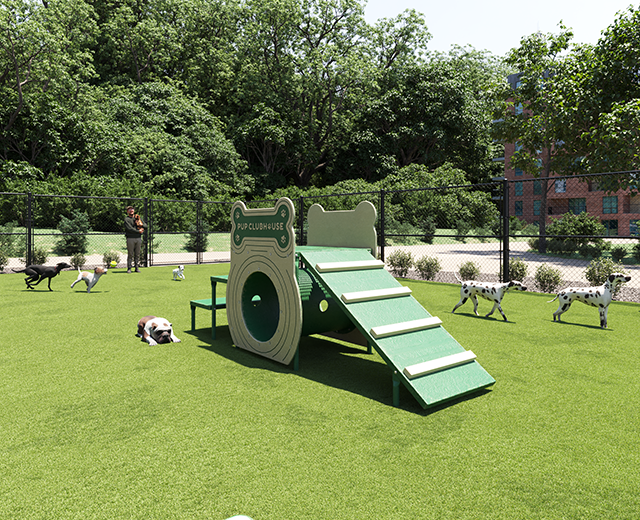 Pup Clubhouse (dog bone)