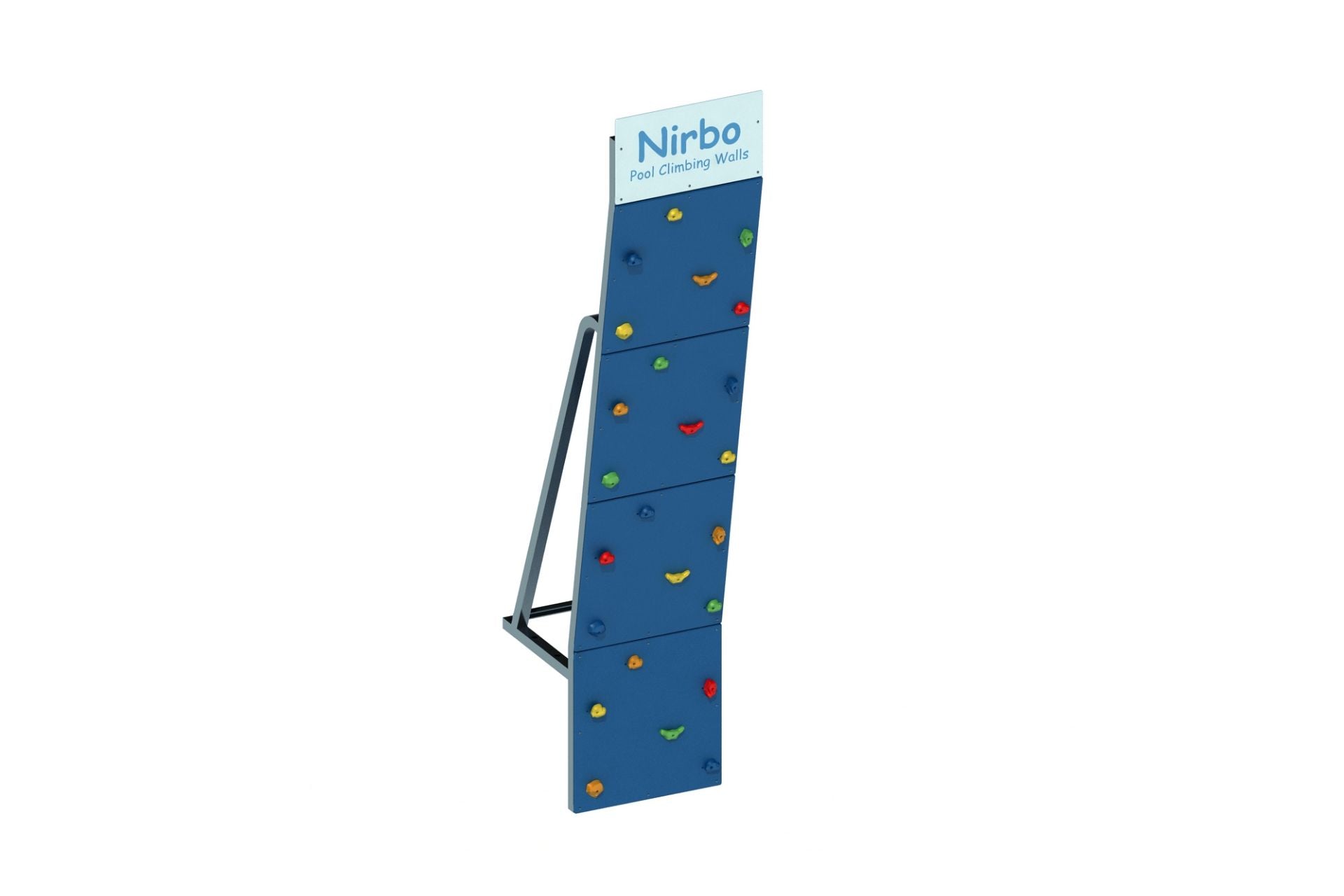 Large Pool Climbing Wall