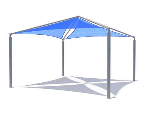 Pyramid Multi-Panel Shade Structure