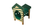 Recycled Crawl Tunnel with Dog House