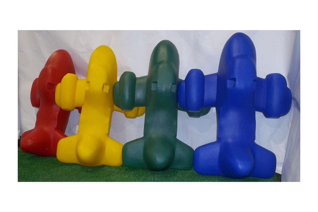 Roto Molded Spring Ride Airplane
