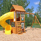 Creston Lodge Wooden Swing Set