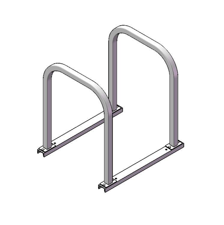 Inverted Bicycle Rack