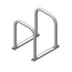 Inverted Bicycle Rack