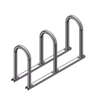 Inverted Bicycle Rack