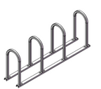 Inverted Bicycle Rack