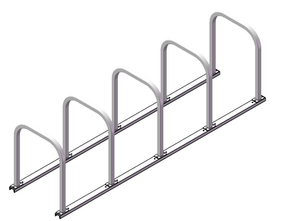 Inverted Bicycle Rack