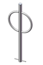 Hitch Post Bicycle Rack