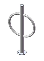 Hitch Post Bicycle Rack