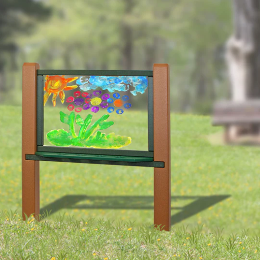Recycled Plastic Art Easel