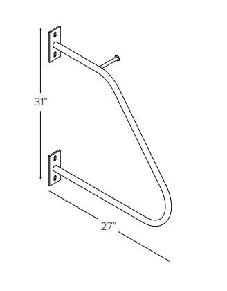 Ultra Space Saver Single Bike Rack