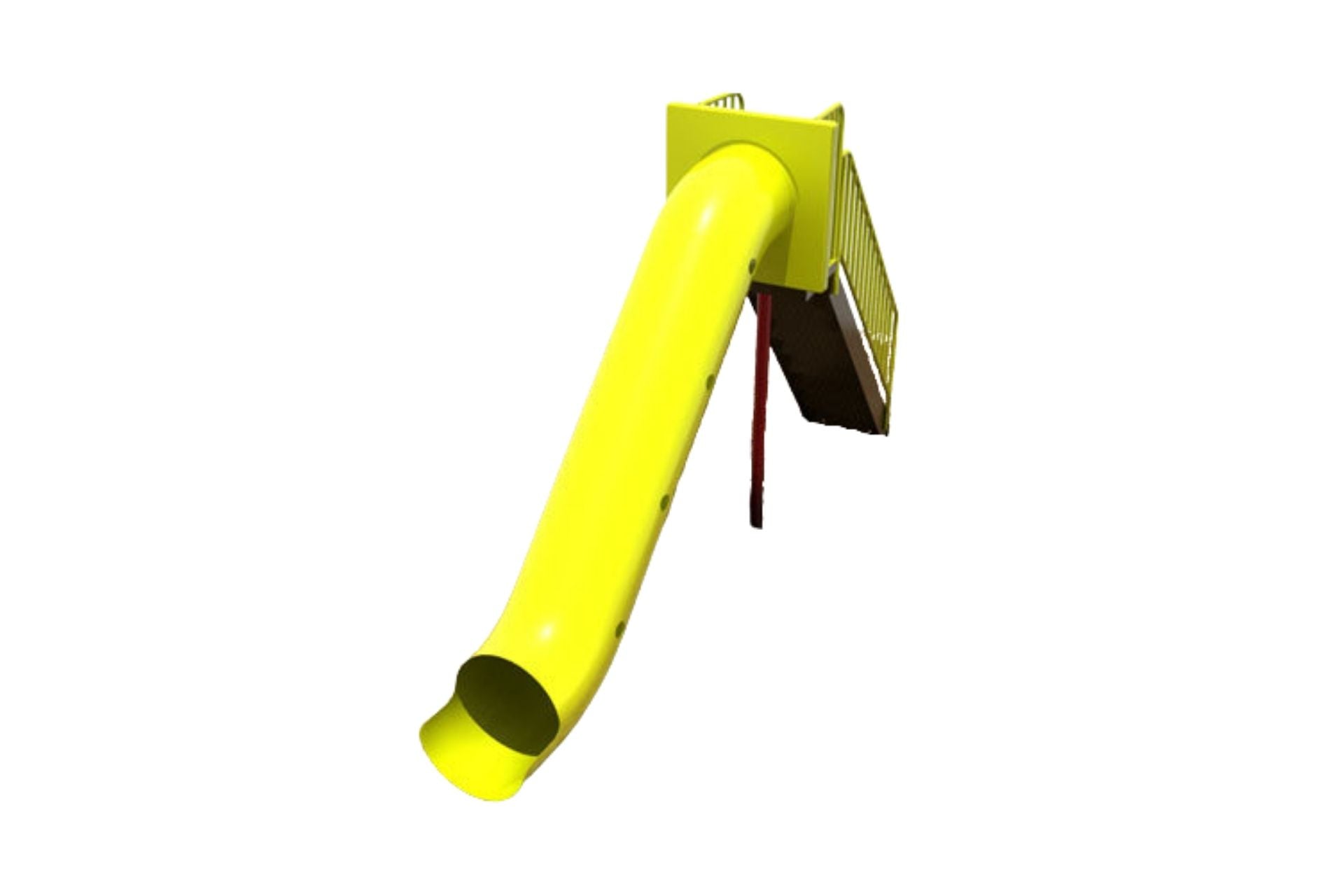 Six Foot Tall Straight Tube Slide