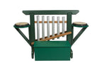 THRONE of GAMES (Chime Unit & Storage Bench) in Green/Cedar