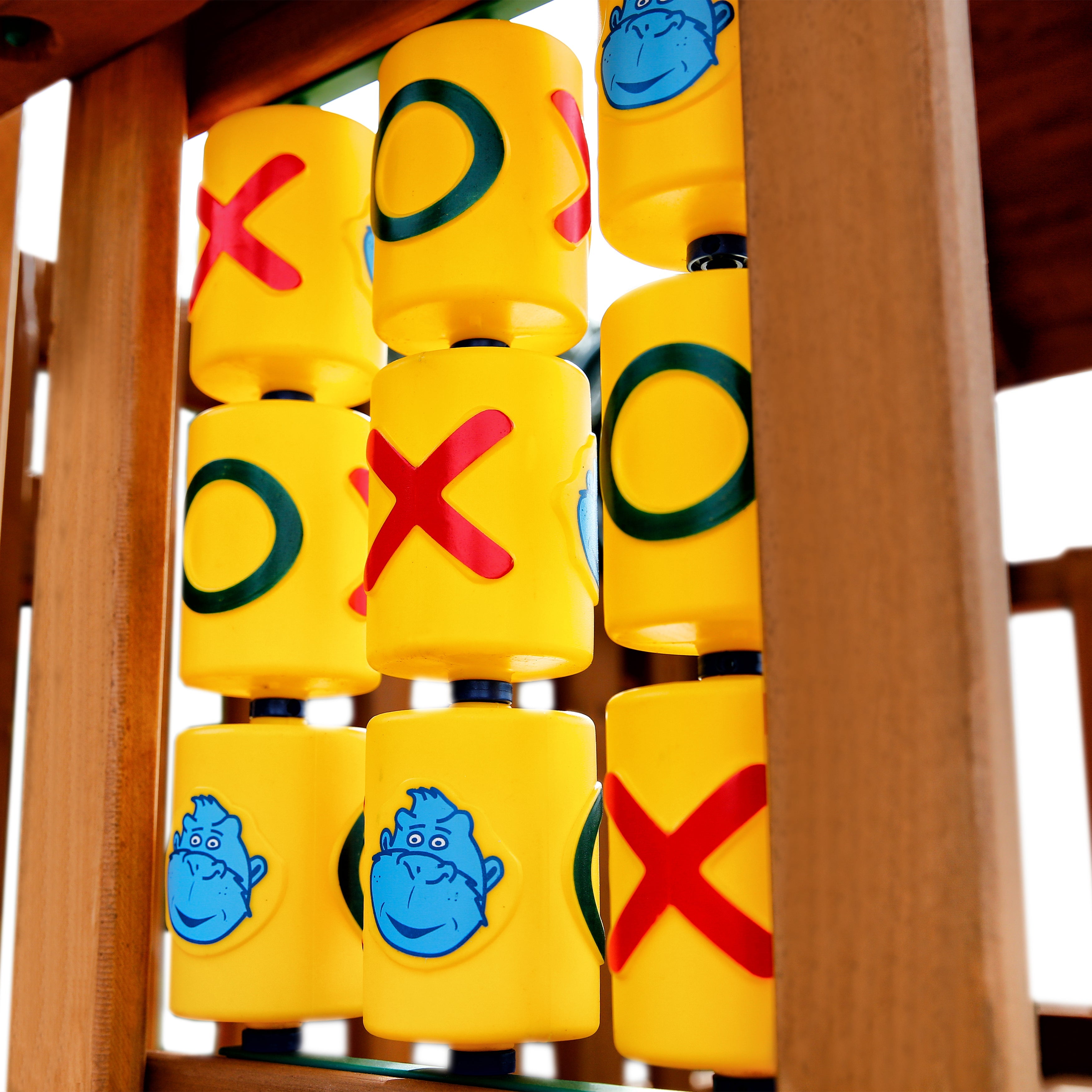 Tic-Tac-Toe Spinner Panel For Wooden Swing Set