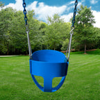 Full Bucket Seat With Chain (Green, Yellow, Blue, or Pink)