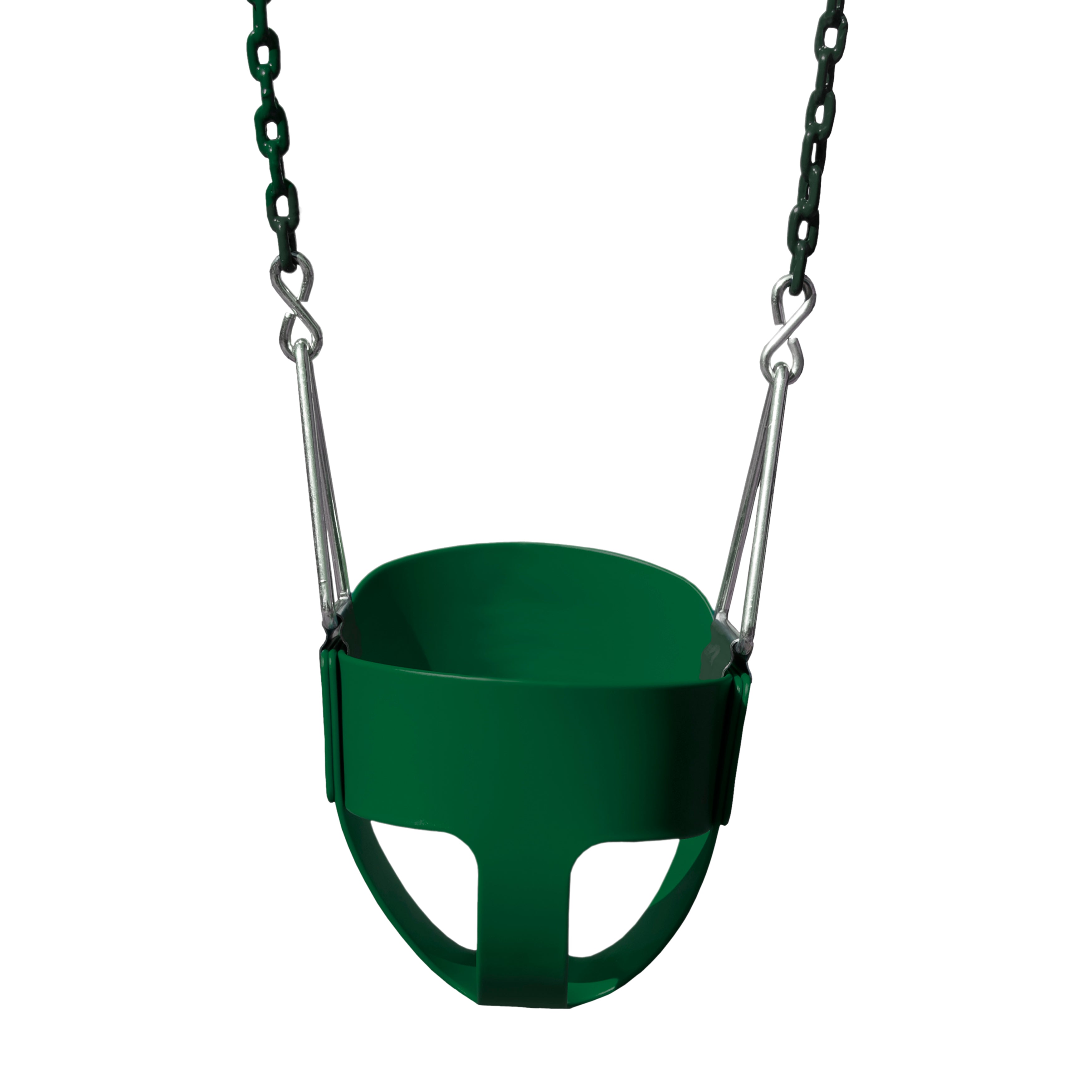 Full Bucket Seat With Chain (Green, Yellow, Blue, or Pink)