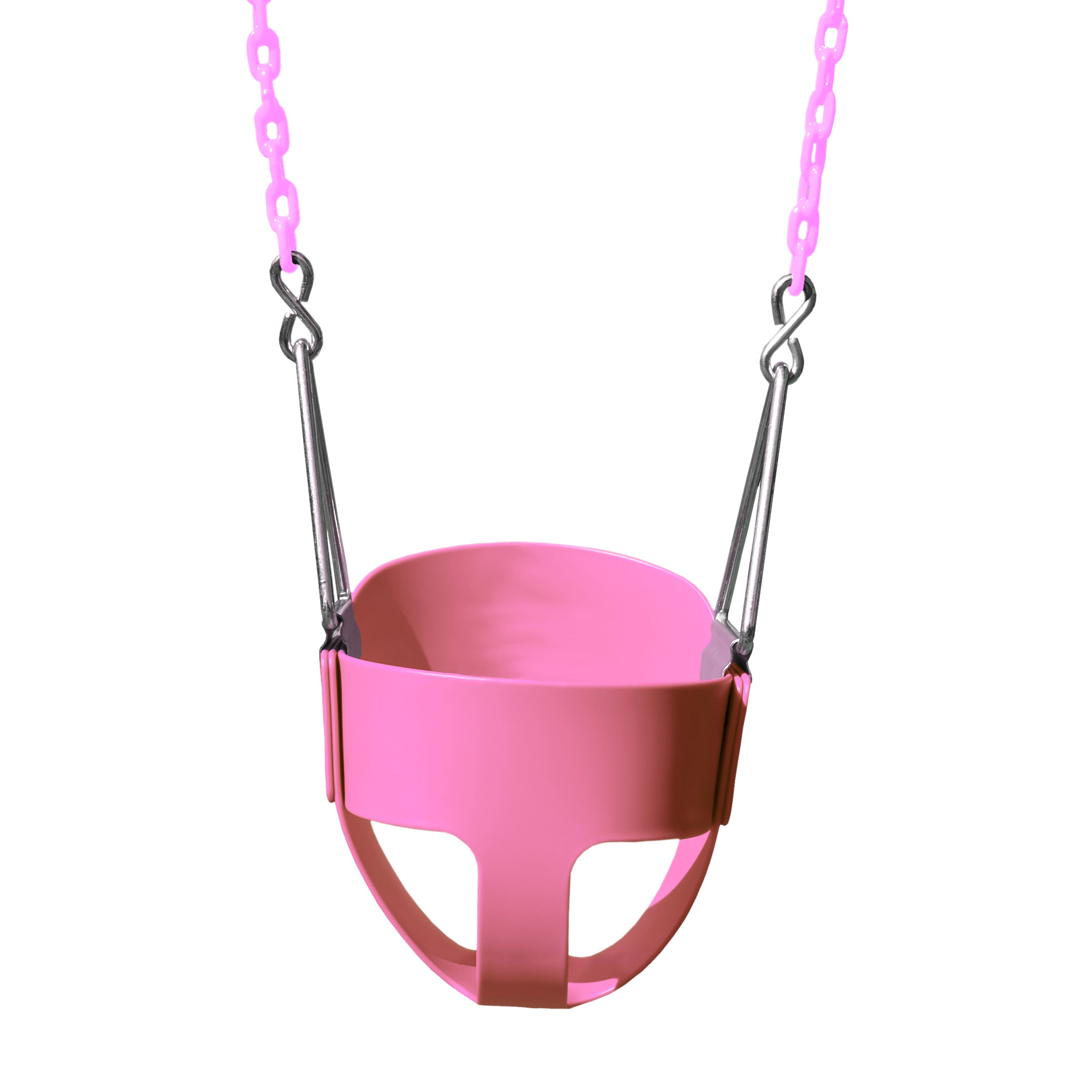 Full Bucket Seat With Chain (Green, Yellow, Blue, or Pink)