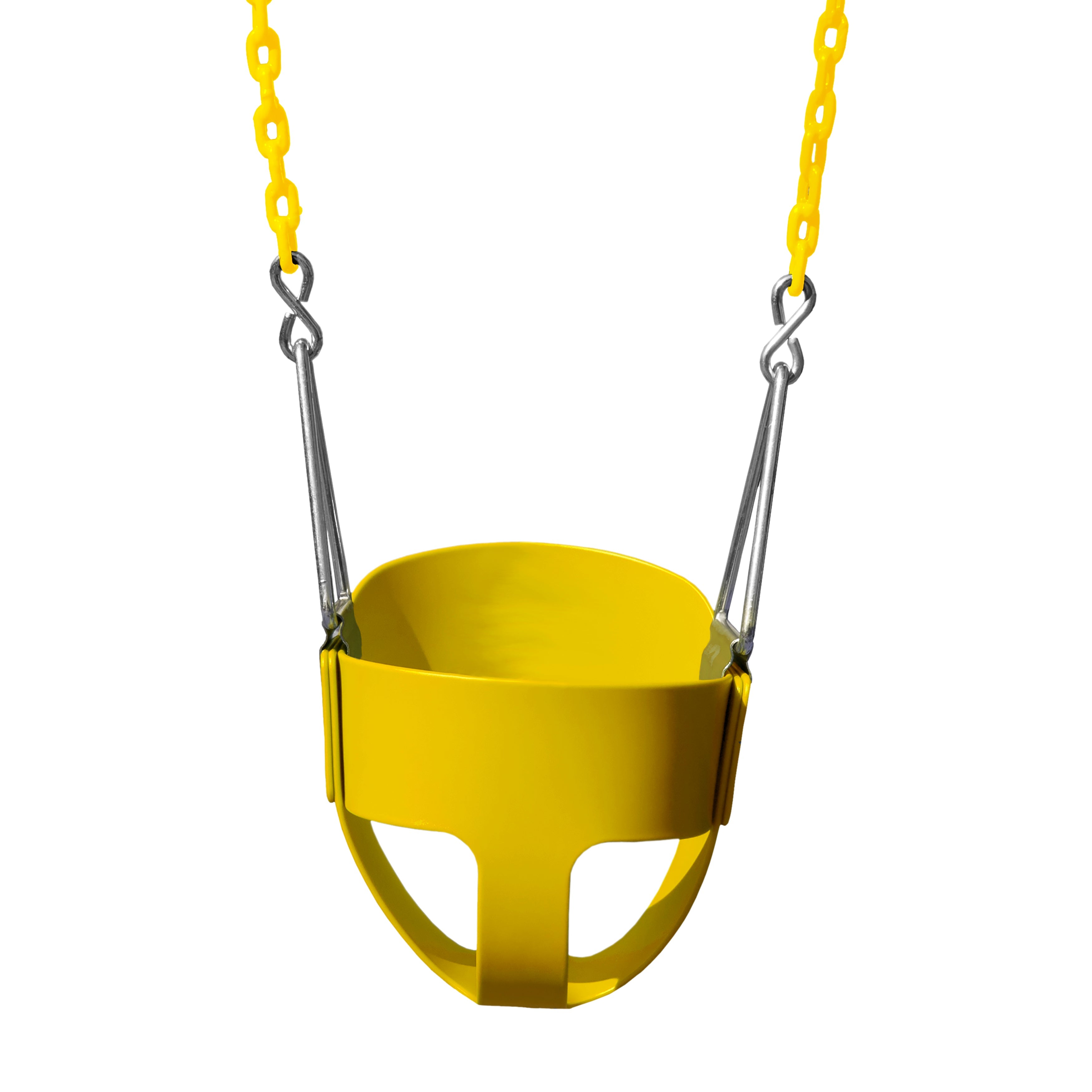 Full Bucket Seat With Chain (Green, Yellow, Blue, or Pink)