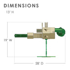 Treasure Trove I AP Wooden Swing Set