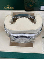 Rolex Datejust 41mm Smooth Bezel White Roman Oyster - 126300 - New 2025