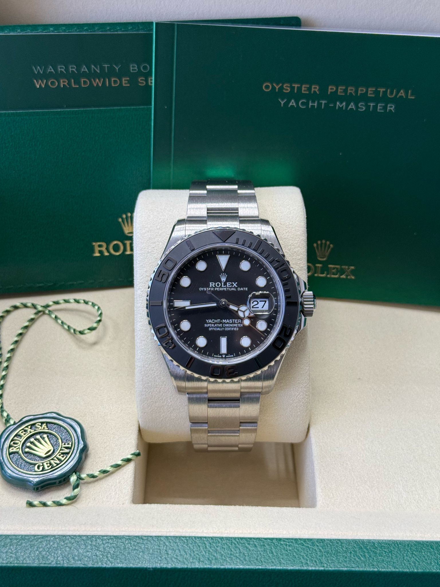 Rolex Yacht-Master 42mm Titanium Black Dial - 226627 - New 2025