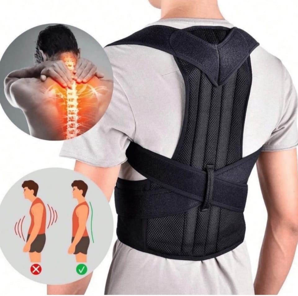 Adjustable Magnetic Back Posture Corrector – Back Brace & Lumbar Support