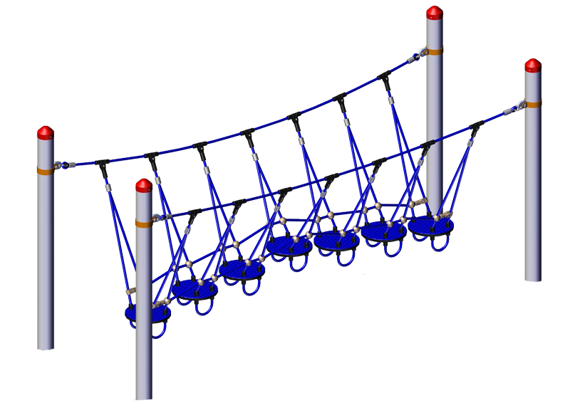Wobble Disk Adventure Bridge