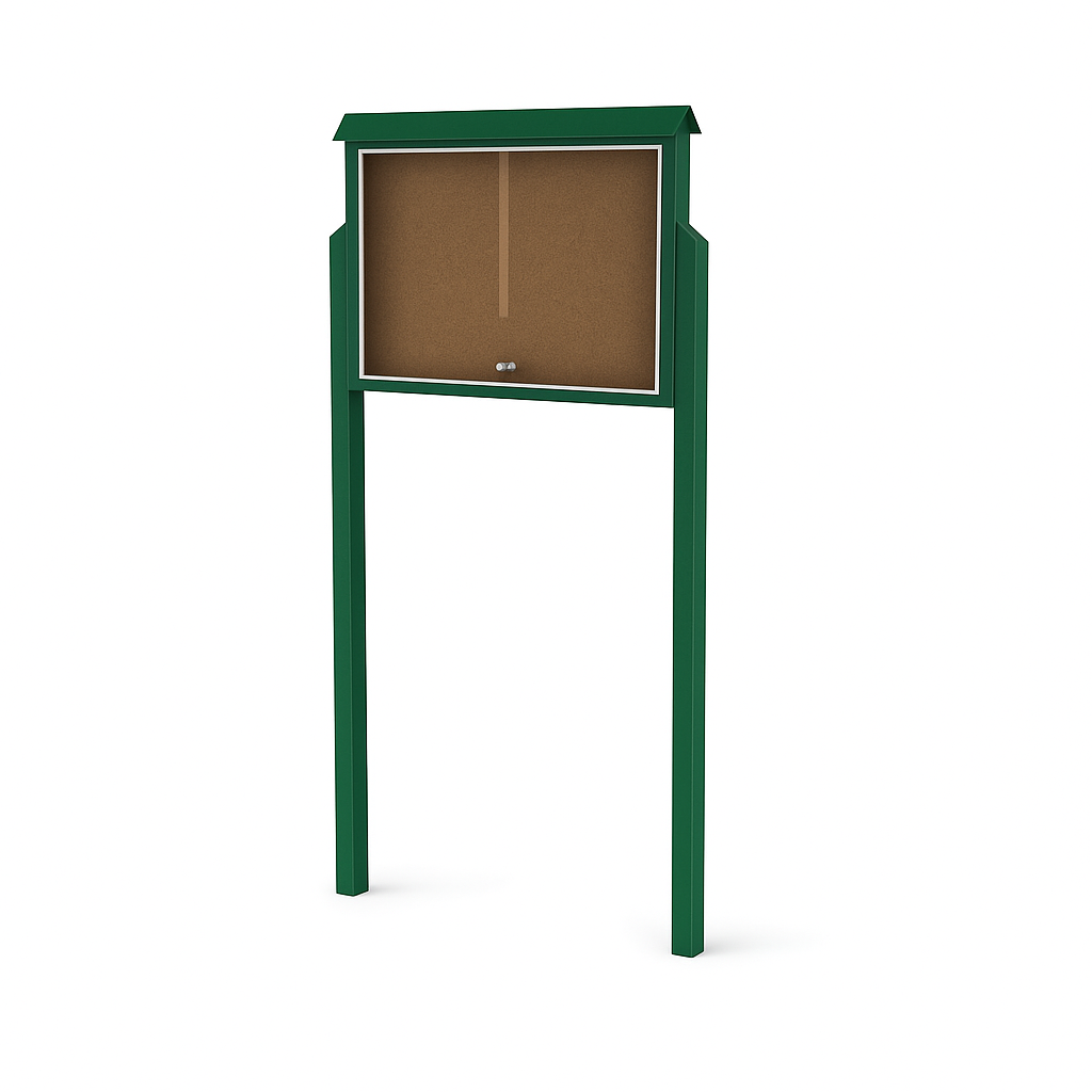 Large Recycled Plastic Standard Message Center