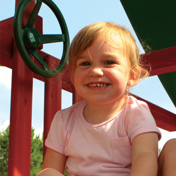 Five Star Deluxe Wooden Swing Set
