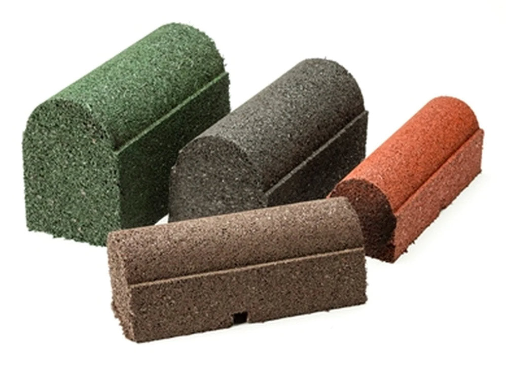 Rubberific Playground Border Timbers, 8 Inch High