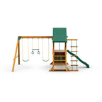 High Point Wooden Swing Set