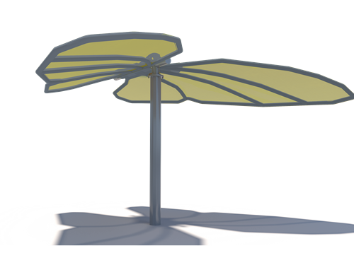 Butterfly Wings Shade Structure