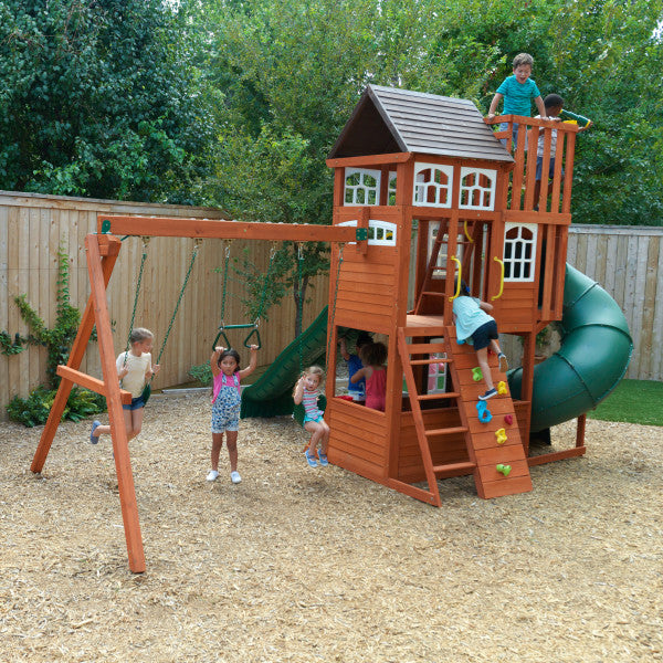 Copper Ridge Wooden Swing and Play Set