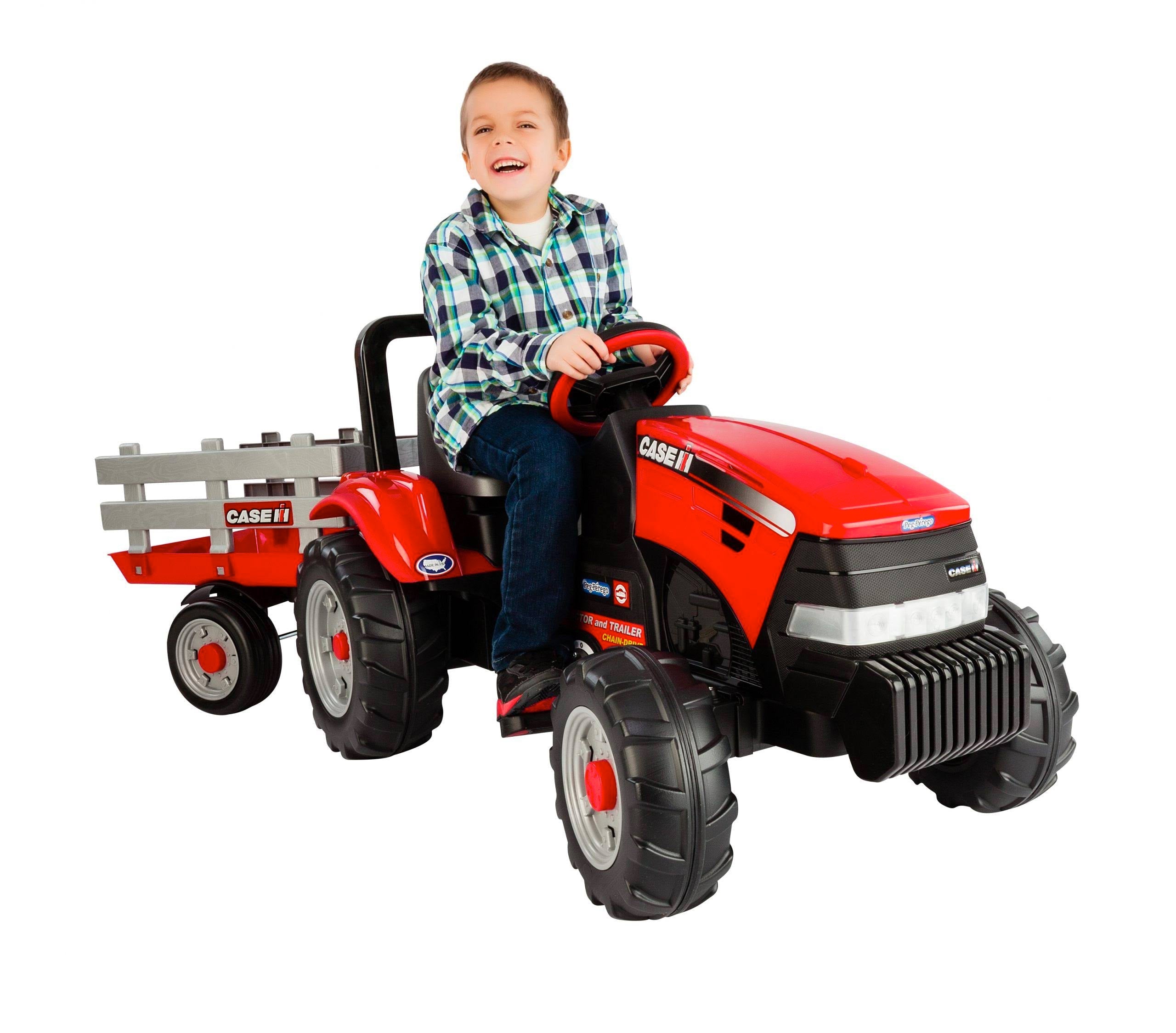 Case IH Tractor And Trailer Pedal Ride-On Vehicle
