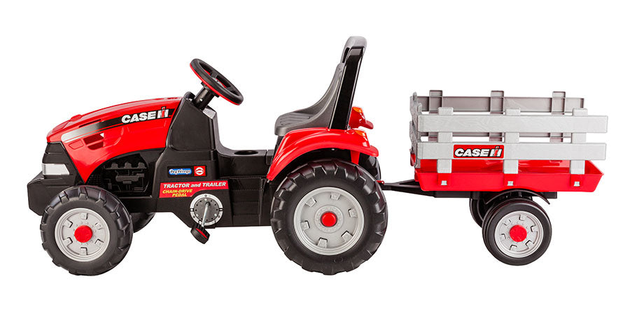 Case IH Tractor And Trailer Pedal Ride-On Vehicle