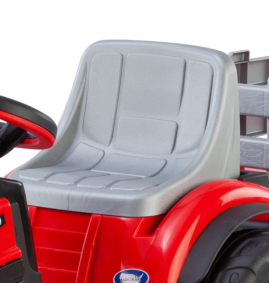 Case IH Lil Tractor And Trailer 6-Volt Ride On Vehicle