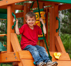 High Point Wooden Swing Set