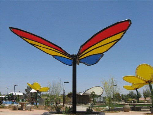 Butterfly Wings Shade Structure