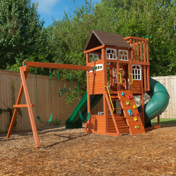 Copper Ridge Wooden Swing and Play Set
