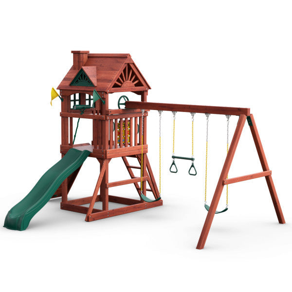 Nantucket Wooden Swing Set