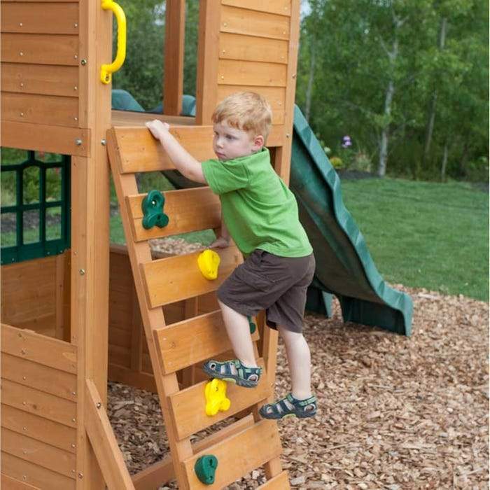 Treasure Cove Wooden Swing Set